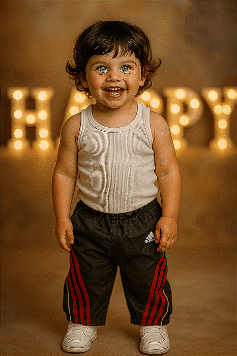 Calça Cinza Adidas (3 anos)