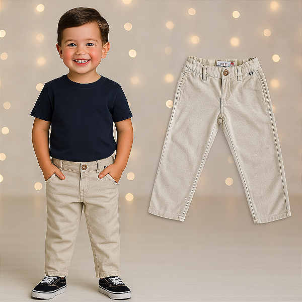 Calça em Sarja Reserva Mini (4 anos)