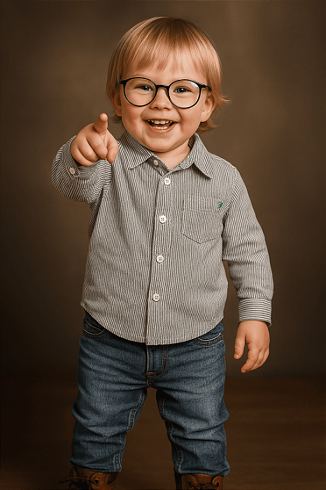 Calça Jeans Azul Carter's (18 meses)