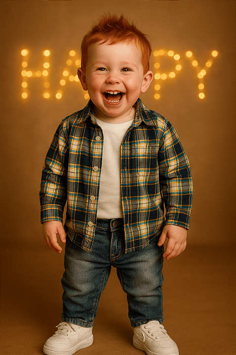 Calça Jeans Bebê Paola Bimbi (Tamanho M)