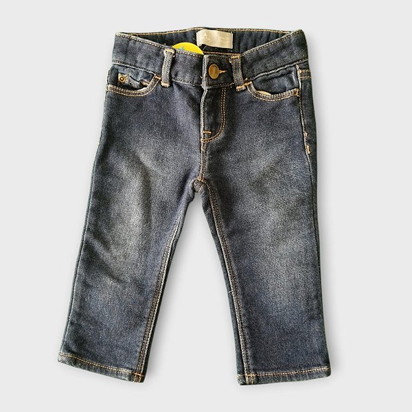 Calça Jeans Escuro Baby Gap (12 a 18 meses)