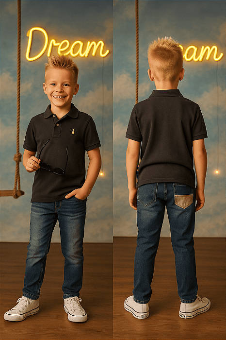 Calça Jeans Skinny Kiabi (9 anos)