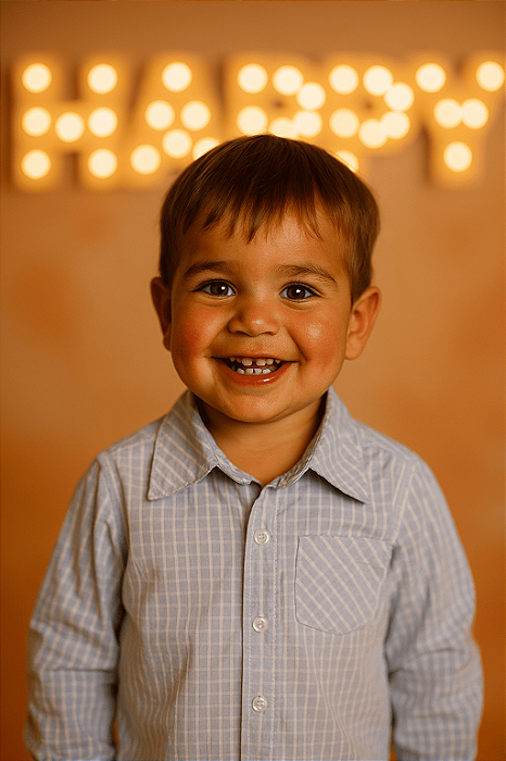 Camisa Azul Claro Paola Bimbi (tamanho G)
