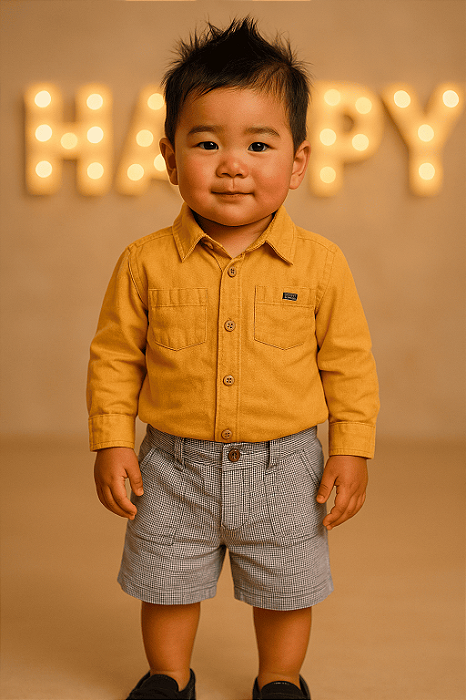 Camisa Laranja Green (36 a 48 meses)