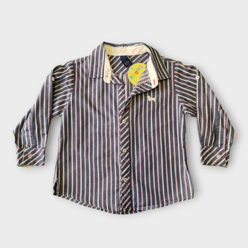 Camisa Listrada Um Mais Um (1 ano)