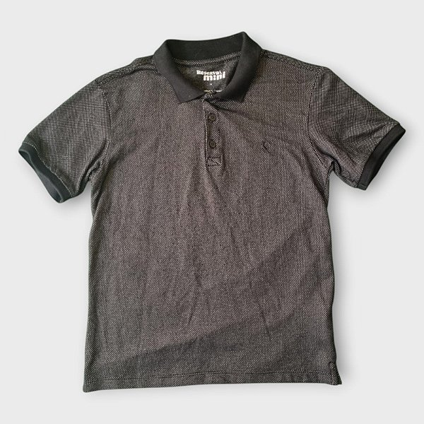 Camisa Polo Preta Reserva Mini (12 anos)