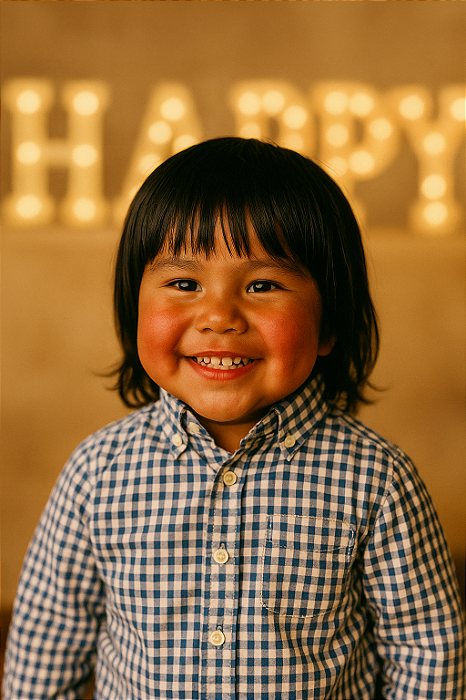 Camisa Quadriculada Crewcuts (2 anos)