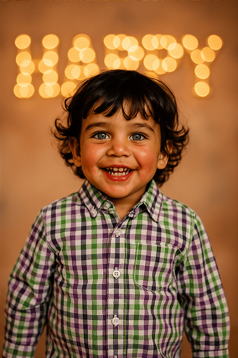 Camisa Quadriculada Janie and Jack (2 anos)