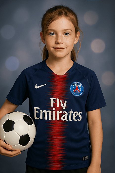 Camiseta Paris Saint-Germain Temporada 2018/2019 (8 anos)