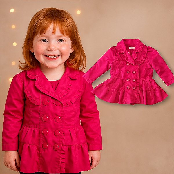 Casaco Pink Momi (2 anos)