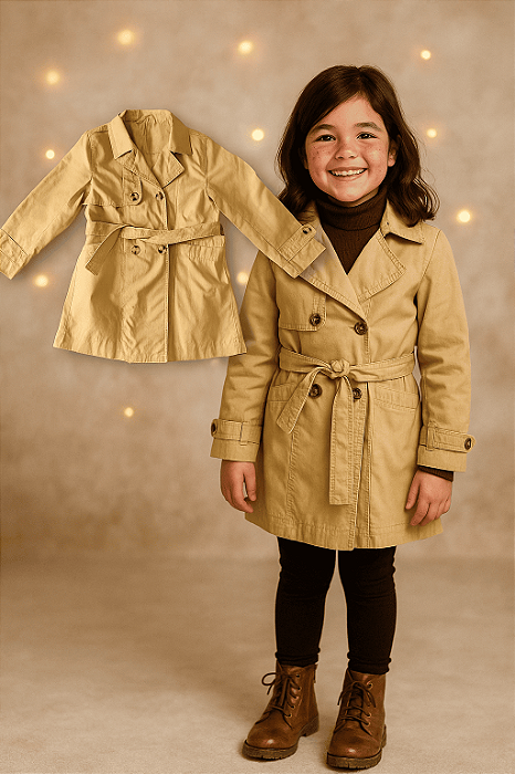 Casaco Trench Coat Zara