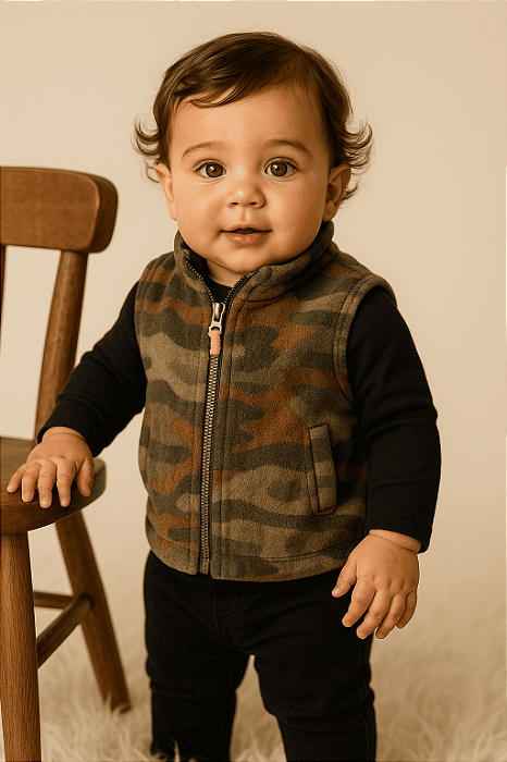 Colete Camuflado Carter's (6 meses)