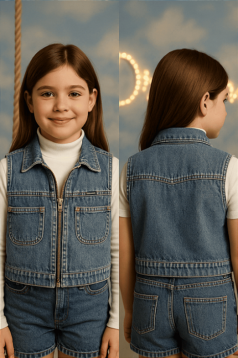 Colete Jeans Guess (10 anos)
