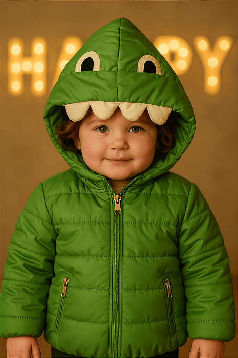 Jaqueta Dinossauro Tip Top (3 anos)
