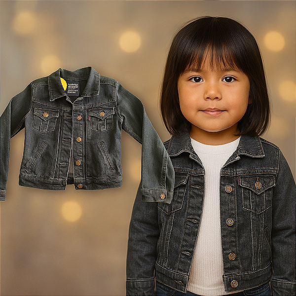Jaqueta Jeans Levi's (8 a 10 anos)
