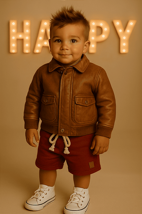 Jaqueta Couro Baby Gap (2 anos)