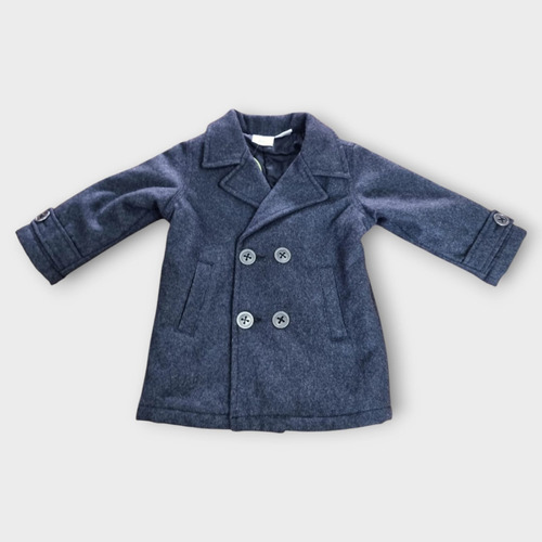 Jaqueta Sobretudo Koala Baby Cinza Escuro (18 meses)