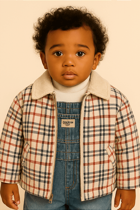 Jaqueta Xadrez Tyrol (Tamanho G)