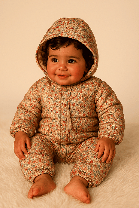 Macacão Estampado Baby Gap (6 a 12 meses)
