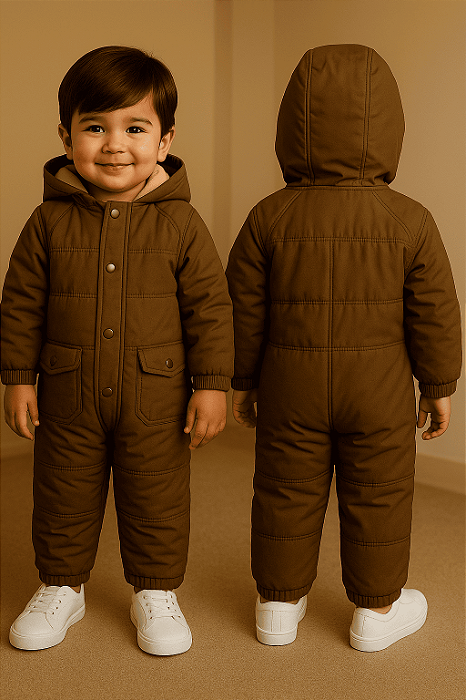 Macacão MArrom Gap (24 meses)