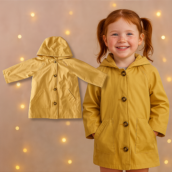 Sobretudo Bege Zara (3 a 4 anos)