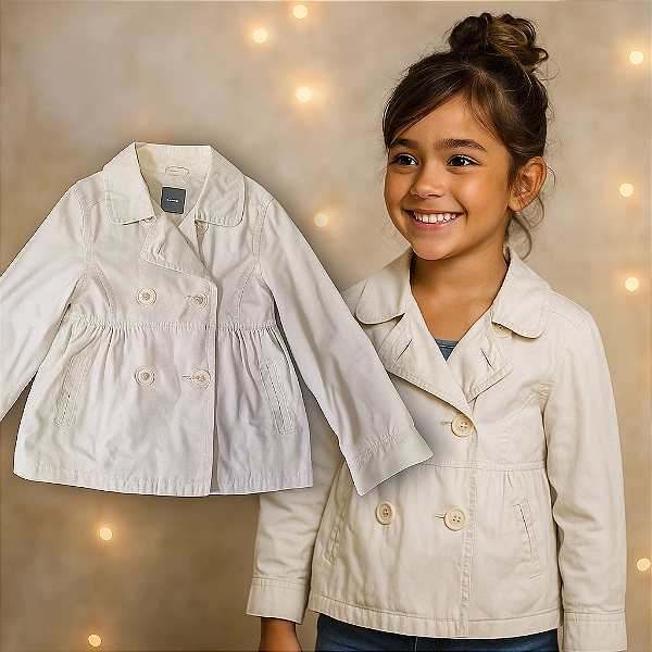 Trench Coat Bege Gap Kids (6 anos)