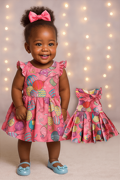 Vestido Balões Mon Sucré (2 anos)