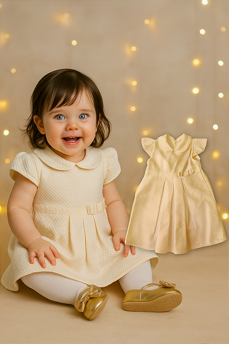 Vestido Branco Sylvaz (1 ano)
