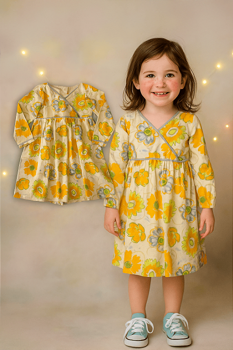Vestido Floral P.I Kids (4 anos)