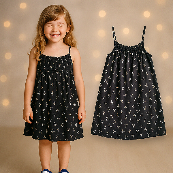 Vestido Florido Zara (7 anos)