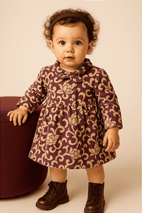 Vestido Roxo Green (1 ano)