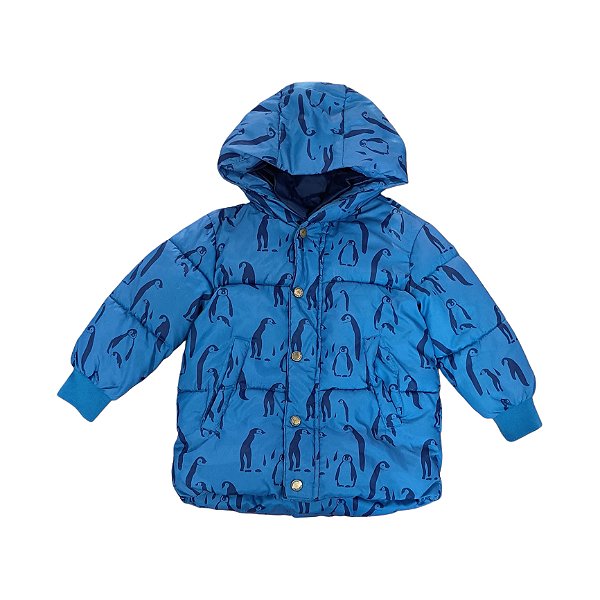 Jaqueta Puffer Pinguins (3 a 4 anos)