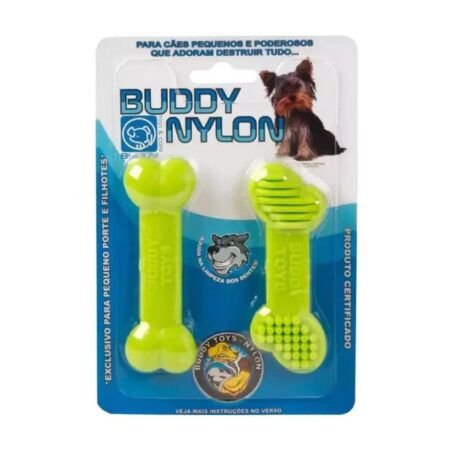 Nylon Buddy Toys Cães Pequenos Brinquedo Mordedor Resistente