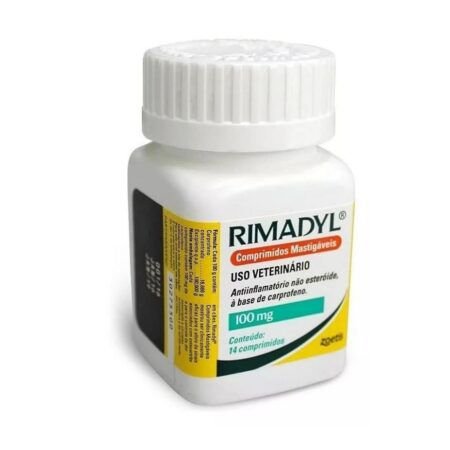 Rimadyl 100mg 14 Comprimidos Zoetis Carprofeno