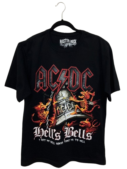 Camiseta AC/DC - Hell's Bells