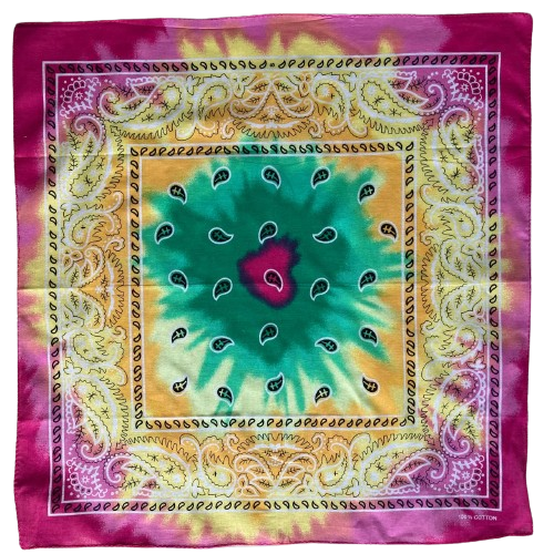 Bandana Tie-dye Arabesco