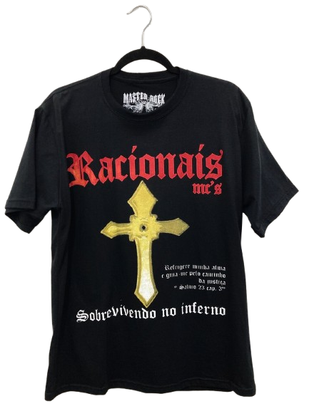 Camiseta Racionais MC’s – Sobrevivendo no inferno
