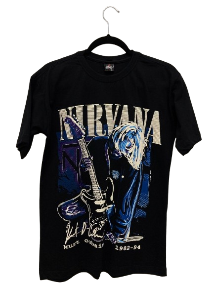 Camiseta Nirvana Kurt Cobain