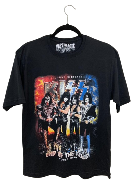 Camiseta Kiss - End of the Road World Tour