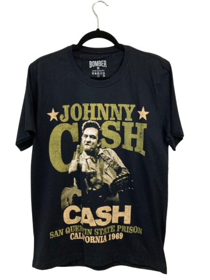 Camiseta Johnny Cash - San Quentin State Prison 1969