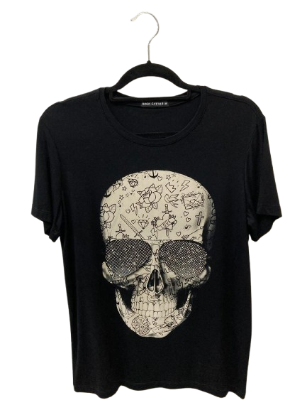 Camiseta Pedraria Rebelde e Glam