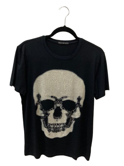 Camiseta Pedraria Caveira Good Vibes