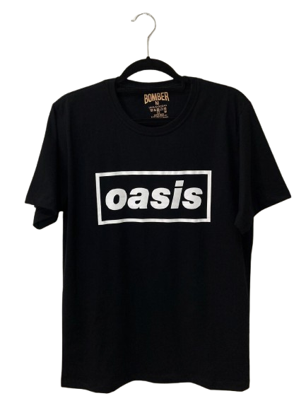Camiseta Oasis - Logo banda
