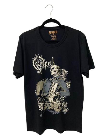 Camiseta Opeth - Caveira gaita