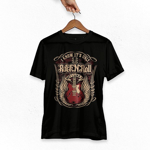 Camiseta Rock and Roll