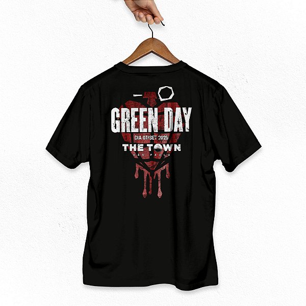 Camiseta Green Day - Show 2025 Brasil