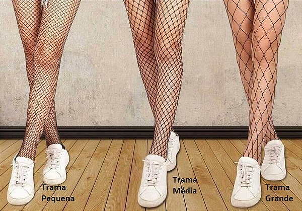 Meia Arrastão -Trama Pequena, Média ou Grande - a escolher