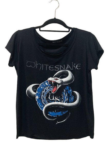 Camiseta Feminina Whitesnake