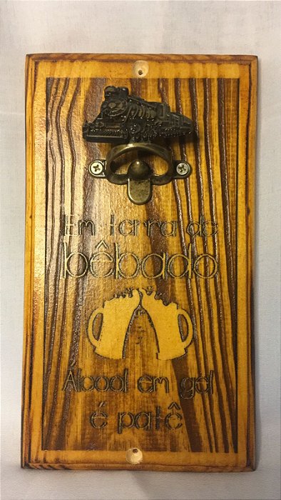 Abridores de Garrafa de Parede