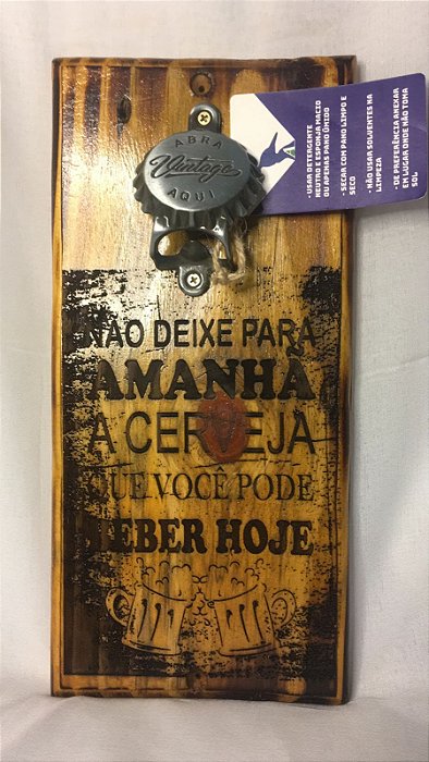 Abridores de Garrafa de Parede